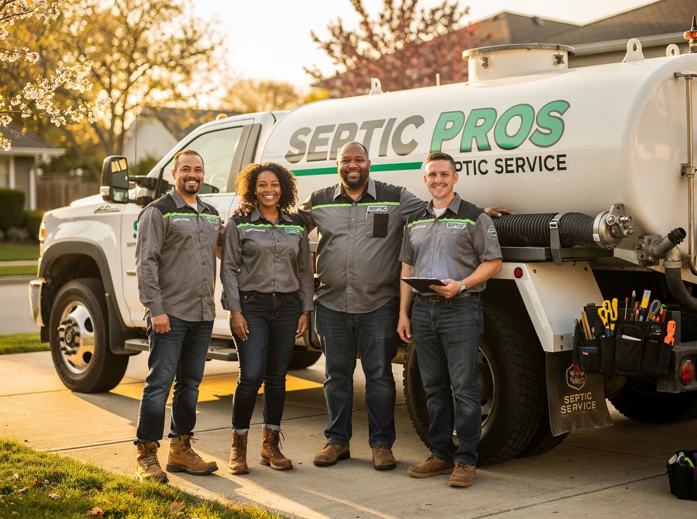 Septic Tank Pumping company in Goodrich, TX